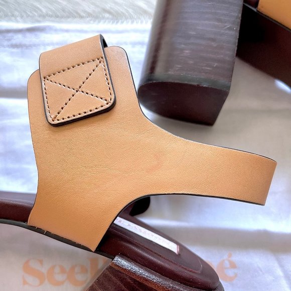 See by Chloé Leather Romy Sandals in Tan - Picture 10 of 16